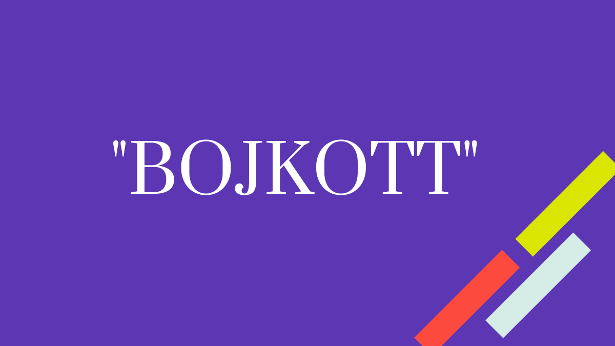 érdekes bojkottok